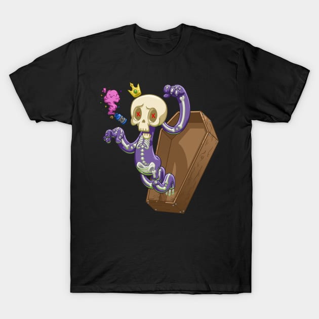 The King T-Shirt by JoeClarkart